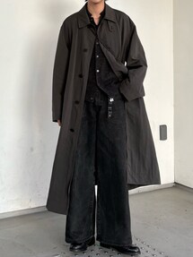 リドムNYLON RIP LOOSE MILITARY COAT lidnm リドムNYLON RIP LOOSE MILITARY COAT lidnm
