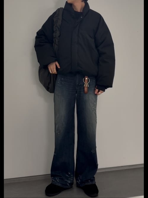 LIDNM（リドム）の「C/N PEACH WASHER PUFFER（ダウンジャケット