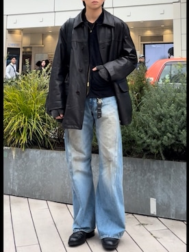 ひらひらさん（メンズ・180cm）の春コーディネート