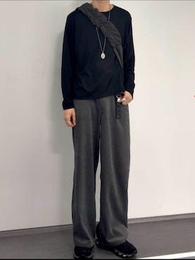 「LIDNM（リドム）のアイテム」を使った、ひらひらさん（メンズ・180cm）の夏コーディネート