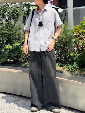 「アイテム（キーケース/キーアクセサリー）」を使った、ひらひらさん（メンズ・180cm）の夏コーディネート