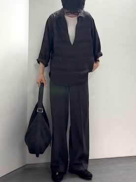 「LIDNM（リドム）のアイテム」を使った、ひらひらさん（メンズ・180cm）の夏コーディネート