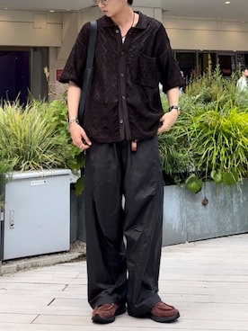 「アイテム（キーホルダー）」を使った、ひらひらさん（メンズ・180cm）の夏コーディネート