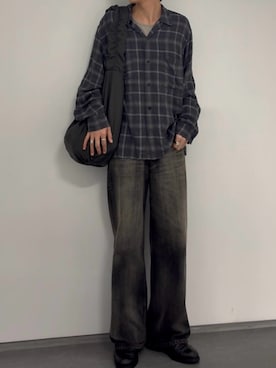 「Llife（ライフ）のアイテム」を使った、ひらひらさん（メンズ・180cm）の秋コーディネート