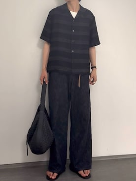 Llife COW LEATHER MESH BAGを使った人気ファッションコーディネート