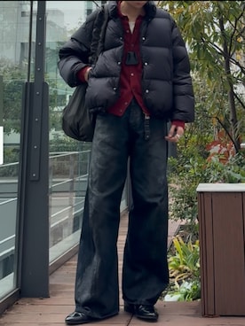 ひらひらさん（メンズ・180cm）の冬コーディネート