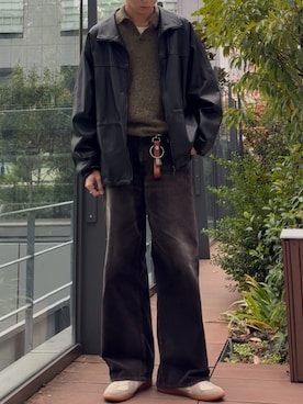 「アイテム（キーホルダー）」を使った、ひらひらさん（メンズ・180cm）の秋コーディネート