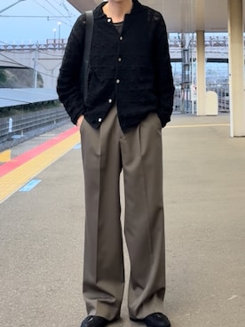 「Llife（ライフ）のアイテム」を使った、ひらひらさん（メンズ・180cm）の春コーディネート