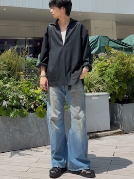 「アイテム（キーケース/キーアクセサリー）」を使った、ひらひらさん（メンズ・180cm）の夏コーディネート