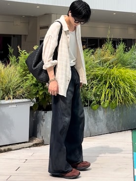「アイテム（雑貨/ホビー）」を使った、ひらひらさん（メンズ・180cm）の秋コーディネート