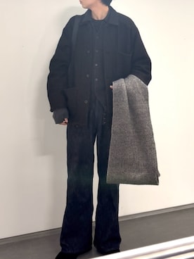 「アイテム（アームカバー）」を使った、ひらひらさん（メンズ・180cm）の冬コーディネート
