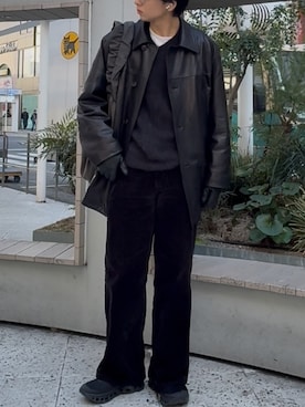 ひらひらさん（メンズ・180cm）の冬コーディネート