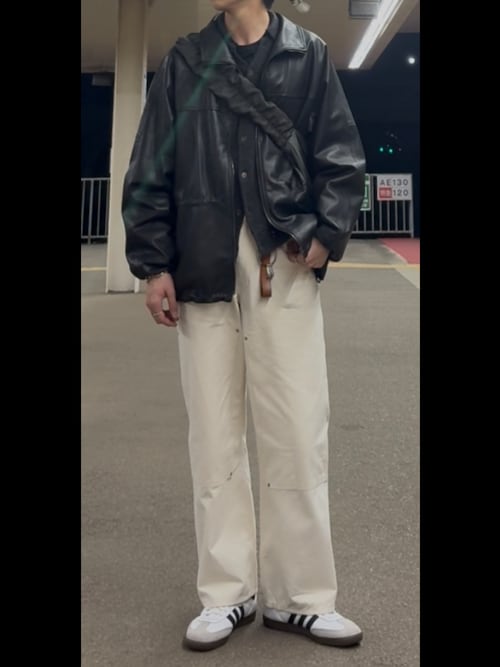 試着のみ LIDNM DOUBLE KNEE NEP TROUSERS M LIDNM（リドム）の「DOUBLE KNEE NEP TROUSERS（その他パンツ