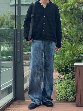 「Post Production（ポストプロダクション）のアイテム」を使った、ひらひらさん（メンズ・180cm）の秋コーディネート