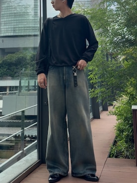 「アイテム（キーケース/キーアクセサリー）」を使った、ひらひらさん（メンズ・180cm）の秋コーディネート