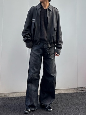 「HARUTA（ハルタ）のアイテム」を使った、ひらひらさん（メンズ・180cm）の冬コーディネート