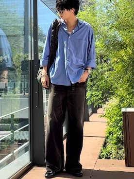「アイテム（雑貨/ホビー）」を使った、ひらひらさん（メンズ・180cm）の秋コーディネート