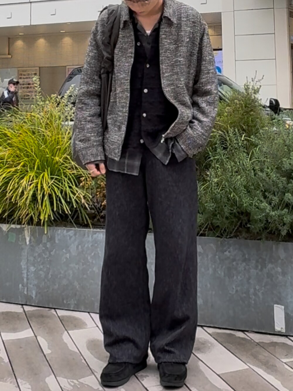 LIDNM（リドム）の「TWEED SPORTS BLOUSON（ブルゾン）」 - WEAR
