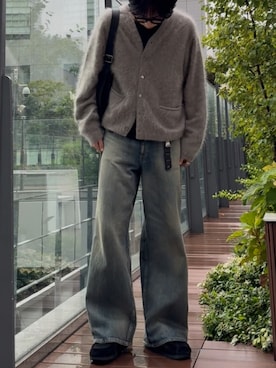「アイテム（財布/小物）」を使った、ひらひらさん（メンズ・180cm）の秋コーディネート