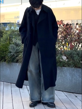 ひらひらさん（メンズ・180cm）の冬コーディネート