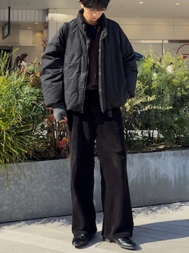 ひらひらさん(メンズ・180cm)の冬コーディネート