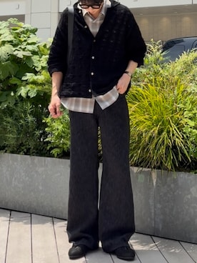 「YLEVE（イレーヴ）のアイテム」を使った、ひらひらさん（メンズ・180cm）の春コーディネート