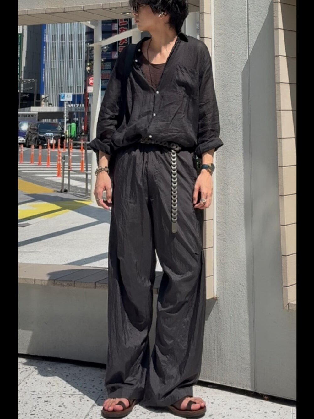 Llife（ライフ）の「Llife COW LEATHER MESH BAG（ショルダー
