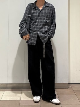 「YLEVE（イレーヴ）のアイテム」を使った、ひらひらさん（メンズ・180cm）の秋コーディネート