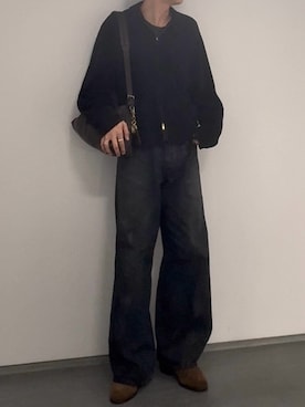 「SLOW（スロウ）のアイテム」を使った、ひらひらさん（メンズ・180cm）の秋コーディネート