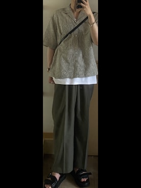 ひらひらさん（メンズ・180cm）の夏コーディネート