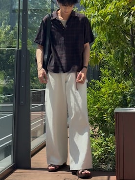「JUTTA NEUMANN（ユッタ ヌーマン）のアイテム」を使った、ひらひらさん（メンズ・180cm）の夏コーディネート