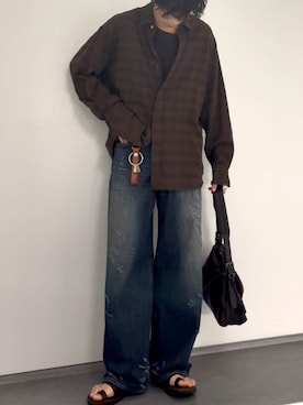 ひらひらさん(メンズ・180cm)の春コーディネート