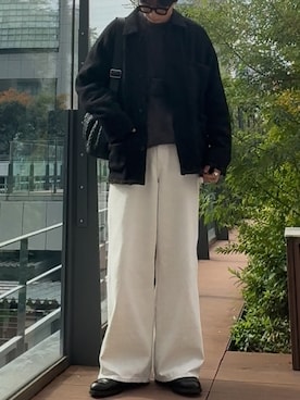 「アイテム（その他雑貨）」を使った、ひらひらさん（メンズ・180cm）の秋コーディネート