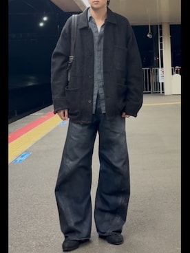 ひらひらさん（メンズ・180cm）の春コーディネート