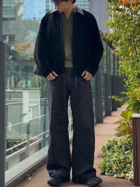 「アイテム（雑貨/ホビー）」を使った、ひらひらさん（メンズ・180cm）の秋コーディネート