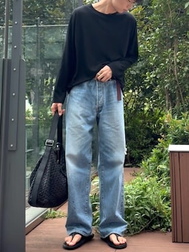 「Llife（ライフ）のアイテム」を使った、ひらひらさん（メンズ・180cm）の夏コーディネート