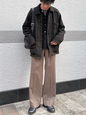 「stein（シュタイン）のアイテム」を使った、ひらひらさん（メンズ・180cm）の春コーディネート