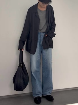「アイテム（その他アウター）」を使った、ひらひらさん（メンズ・180cm）の秋コーディネート