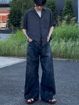 「アイテム（雑貨/ホビー）」を使った、ひらひらさん（メンズ・180cm）の秋コーディネート