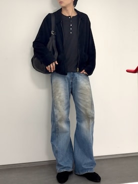 「Llife（ライフ）のアイテム」を使った、ひらひらさん（メンズ・180cm）の春コーディネート