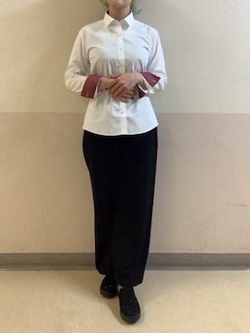 BRICK HOUSE by Tokyo Shirts 札幌苗穂イオンモール店さん（レディース・159cm）の秋コーディネート