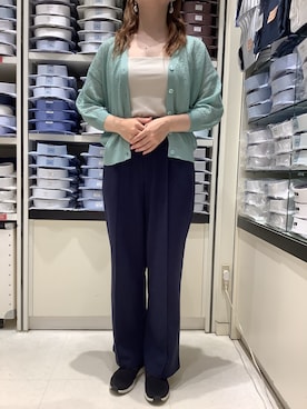 BRICK HOUSE by Tokyo Shirts 札幌苗穂イオンモール店さん(レディース・159cm)の夏コーディネート
