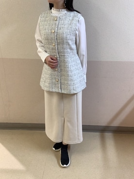 BRICK HOUSE by Tokyo Shirts 札幌苗穂イオンモール店さん（レディース・159cm）の秋コーディネート