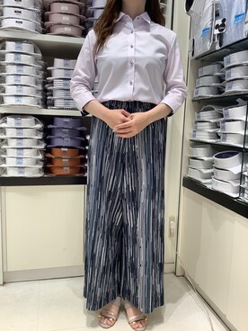 BRICK HOUSE by Tokyo Shirts 札幌苗穂イオンモール店さん(レディース・159cm)の夏コーディネート