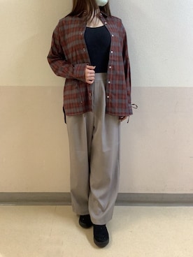 BRICK HOUSE by Tokyo Shirts 札幌苗穂イオンモール店さん(レディース・159cm)の秋コーディネート