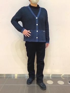 BRICK HOUSE by Tokyo Shirts 札幌苗穂イオンモール店さん（レディース・158cm）の冬コーディネート