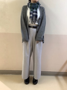 BRICK HOUSE by Tokyo Shirts 札幌苗穂イオンモール店さん（レディース・159cm）の冬コーディネート