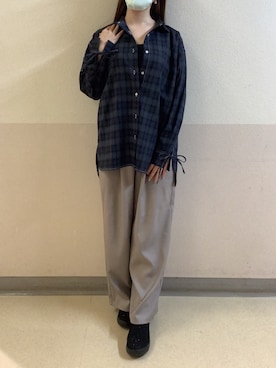 BRICK HOUSE by Tokyo Shirts 札幌苗穂イオンモール店さん(レディース・159cm)の秋コーディネート