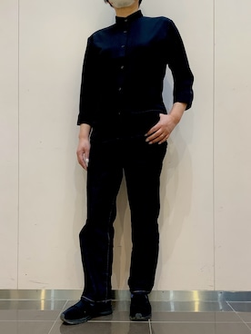 「TOKYO SHIRTS（トウキョウシャツ）のアイテム（シャツ/ブラウス）」を使った、BRICK HOUSE by Tokyo Shirts 札幌苗穂イオンモール店さん（レディース・158cm）の春コーディネート