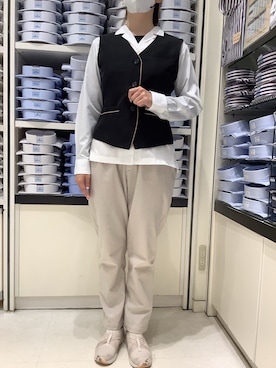 BRICK HOUSE by Tokyo Shirts 札幌苗穂イオンモール店さん(レディース・159cm)の冬コーディネート